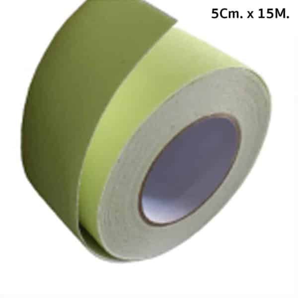 เทปกันลื่น เรืองแสงในที่มืด ขนาด 5Cm. x 15M.