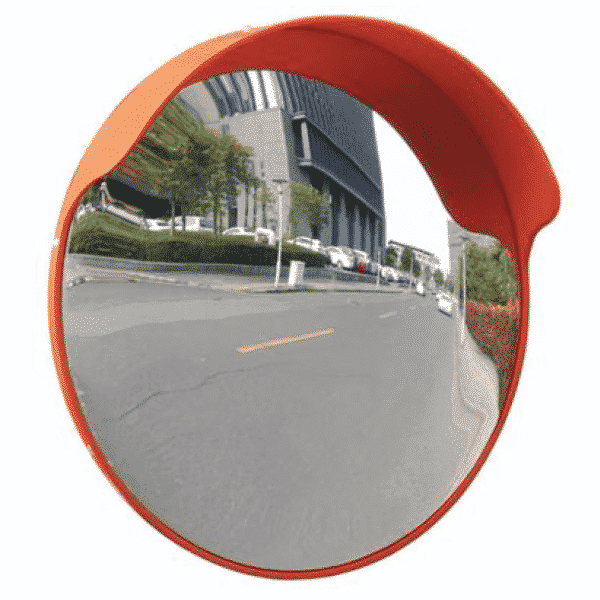 กระจกโค้งชนิดโพลี