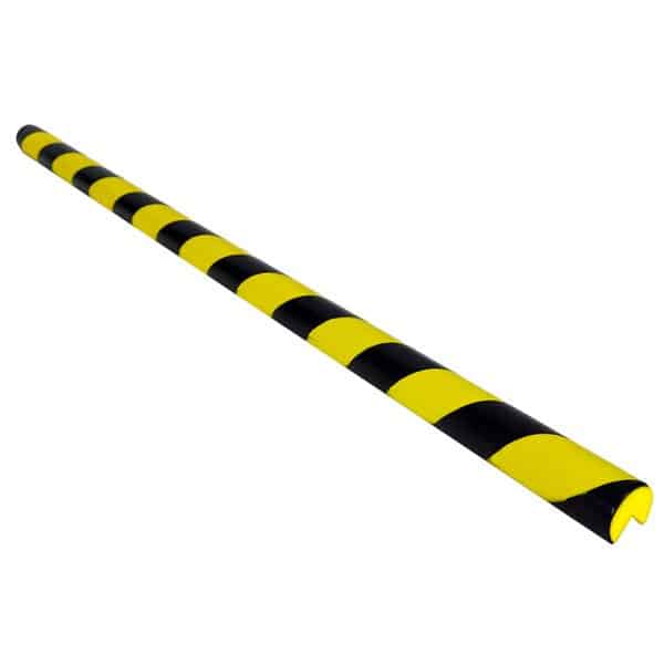 โฟมติดมุมกันกระแทก วัสดุ PU สีเหลือง-ดำ ขนาด 4x100 Cm. (ราคาต่อเมตร)