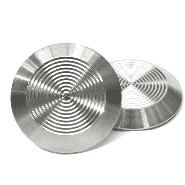 ปุ่มทางเดินคนพิการแนวจุดลายวงกลม