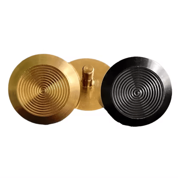 ปุ่มทางเดินคนพิการแนวจุดลายวงกลม