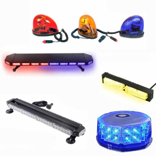 ไฟไซเรนติดหลังคารถ