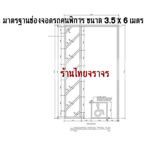 รับทำสีช่องจอดจราจร
