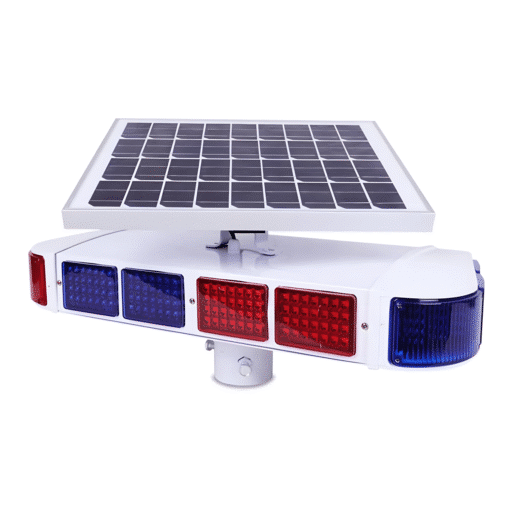 ไฟกระพริบพลังงานแสงอาทิตย์รอบทิศทาง