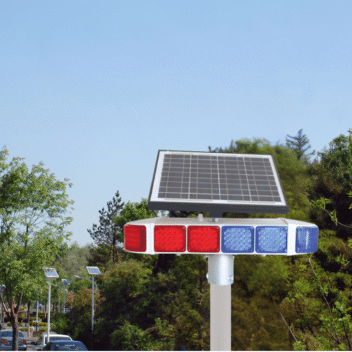 ไฟกระพริบพลังงานแสงอาทิตย์รอบทิศทาง