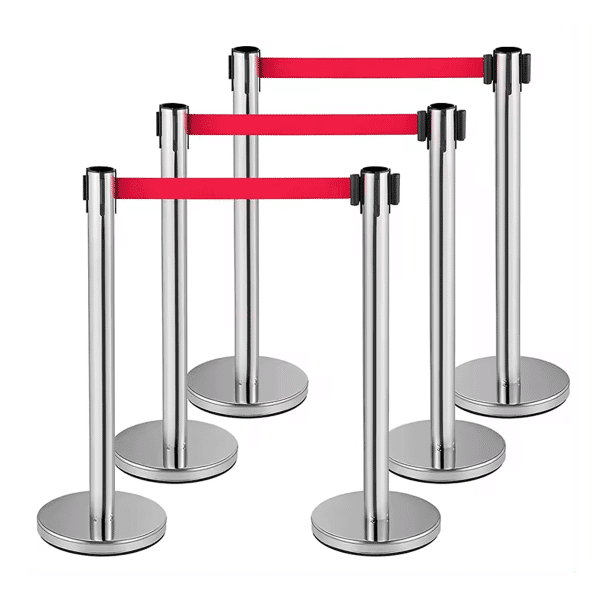 เสากั้นทางเดินสแตนเลส