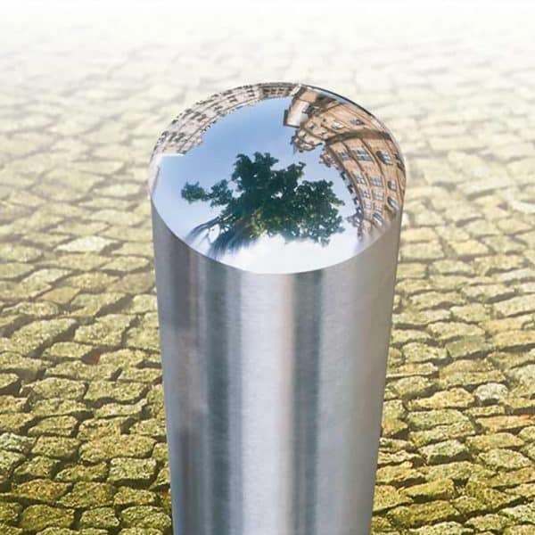 เสาสแตนเลสชนิดหัวกลม