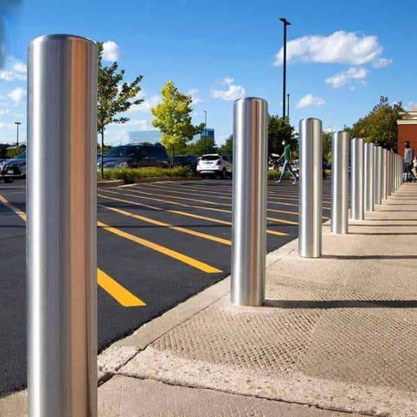 เสาสแตนเลสชนิดหัวกลม