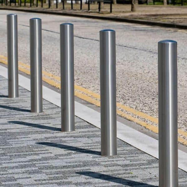 เสาสแตนเลสชนิดหัวกลม