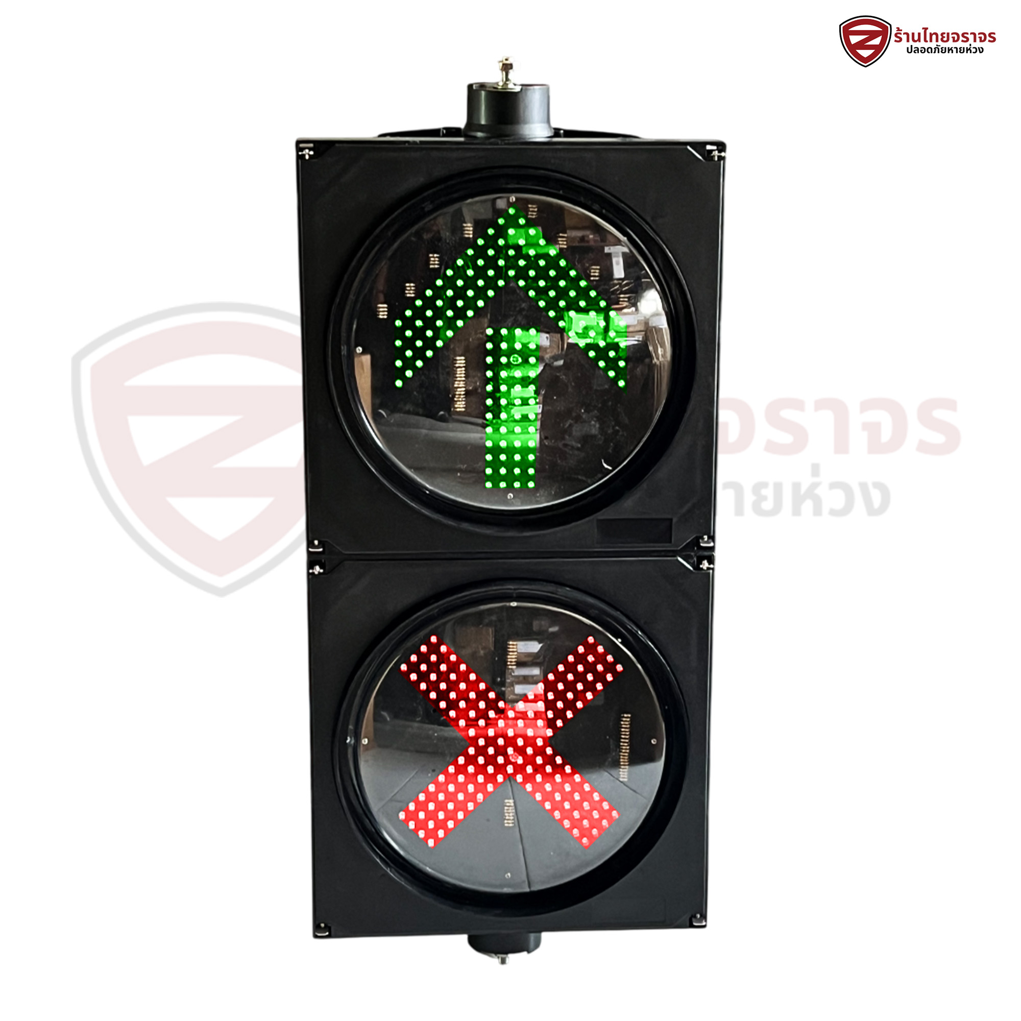 ไฟจราจรชนิดลูกศร ขนาด 300 mm. 2 ดวงโคม ลูกศร เขียว-แดง ใช้ไฟ 220 V - Image 5