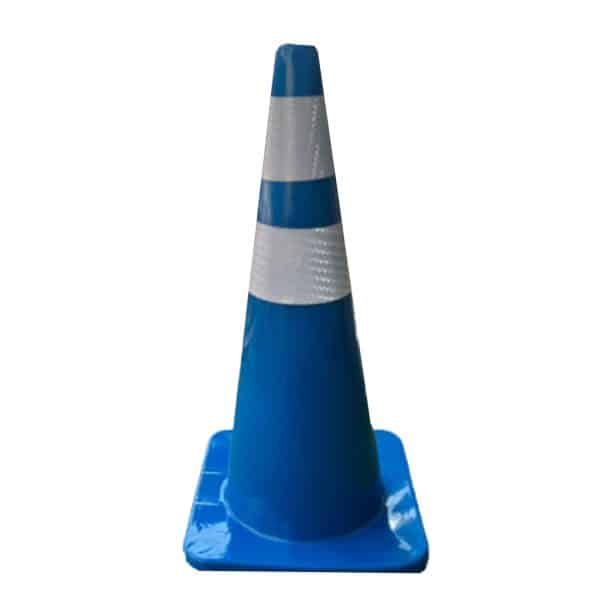 กรวยจราจรสีฟ้า