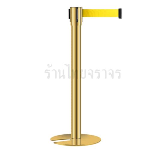 เสากั้นทางเดินฐานซ้อนสีทอง