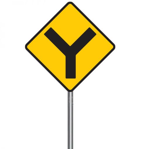 ป้ายเตือนทางแยก