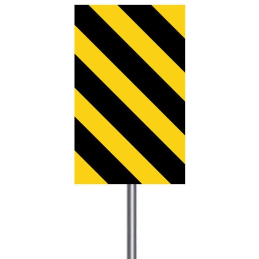 ป้ายเตือนสิ่งกีดขวาง