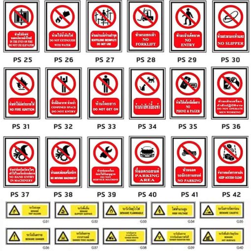 ป้ายในอาคาร