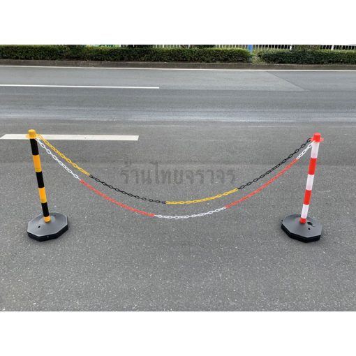 เสากั้นทางเดินพลาสติก