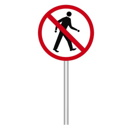 ป้ายห้ามคนเข้า