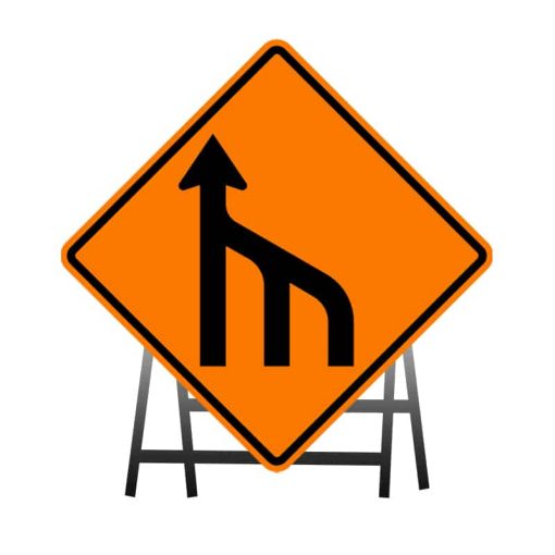 ป้ายเตือนเบี่ยงการจราจร