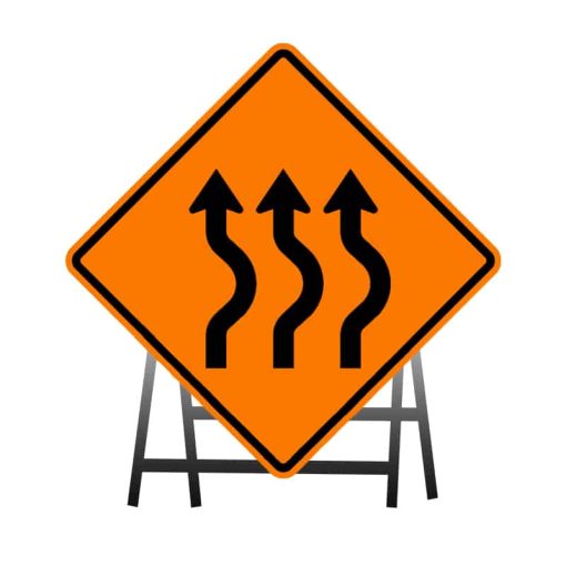 ป้ายเตือนเบี่ยงการจราจร