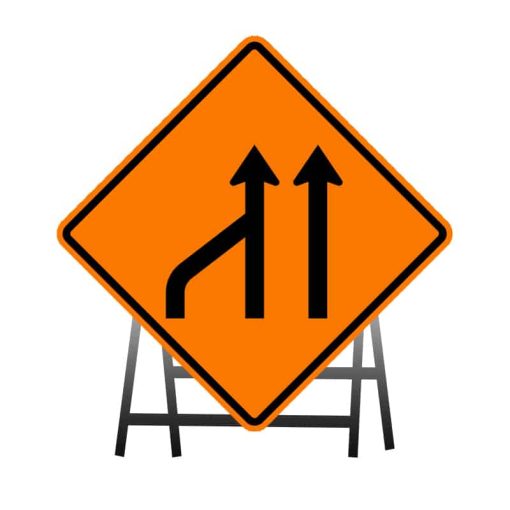 ป้ายเตือนเบี่ยงการจราจร