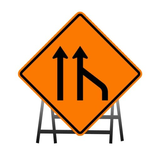 ป้ายเตือนเบี่ยงการจราจร