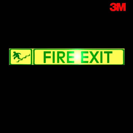 ป้ายเรืองแสง FIRE EXIT