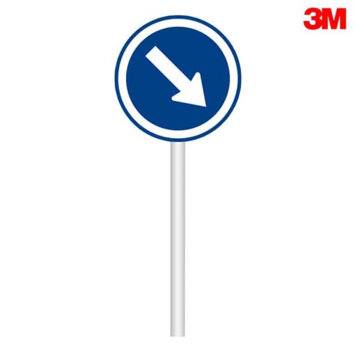 ป้ายให้ชิดขวา