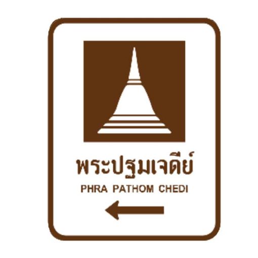 ป้ายแสดงสถานที่ท่องเที่ยว