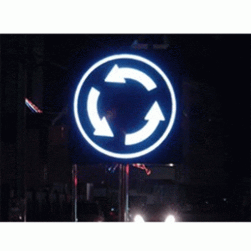 ป้ายจราจรชนิด Fiber Optic