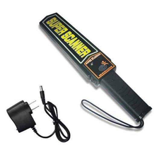 เครื่องตรวจจับโลหะแบบพกพา แบบชาร์จไฟ 220V.