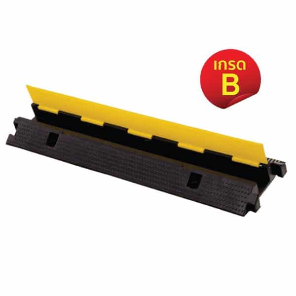 สินค้าเกรด B ยางป้องกันสายเคเบิ้ล 1 ช่อง ขนาด 1,000x260x70mm. ช่องขนาด 50×70 mm.