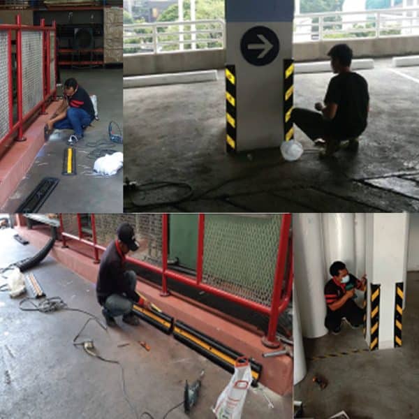 รับติดตั้งยางกันกระแทก