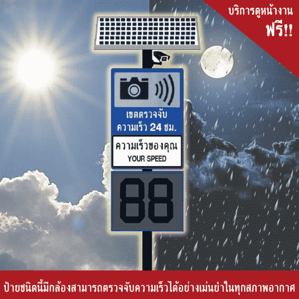 ป้ายไฟแสดงความเร็ว