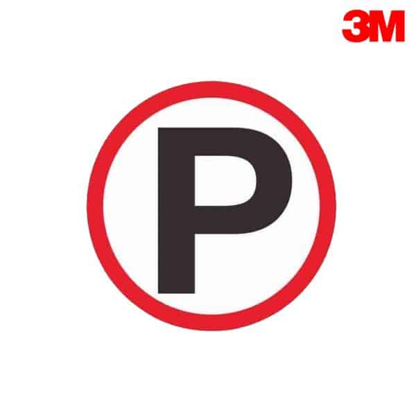 ป้ายจอดรถ บ.24-1 สะท้อนแสง 3M