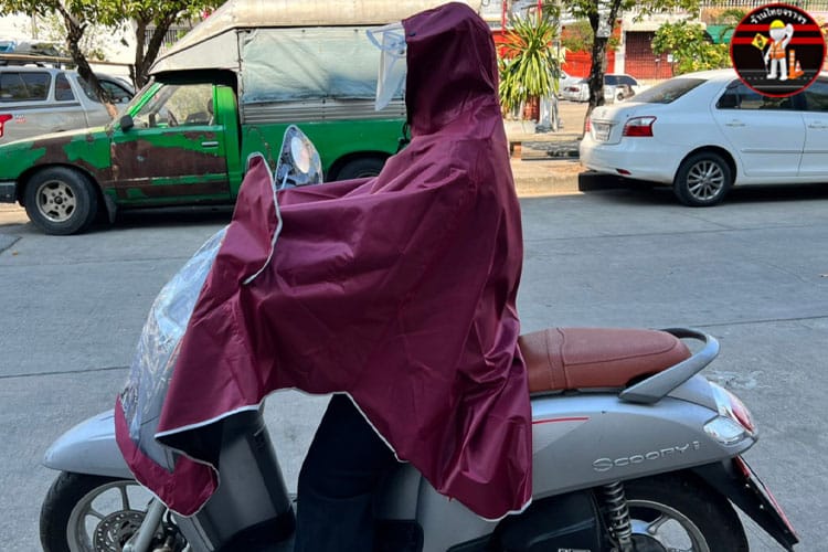 เสื้อกันฝนเสื้อกันฝนสำหรับผู้ขับขี่รถจักรยานยนต์