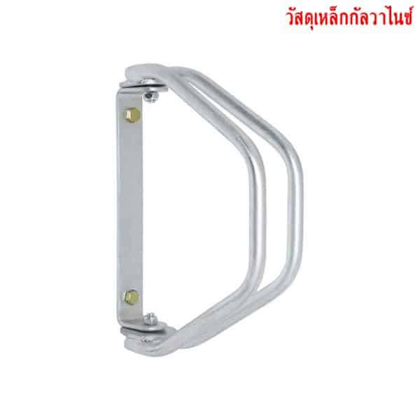 ที่จอดจักรยาน แบบติดผนัง สูง 33.5 Cm. ความลึก 28.5 Cm. ความกว้าง 9 Cm. วัสดุเหล็กกัลวาไนซ์
