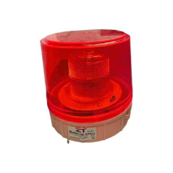 ZT ไฟหมุน LED (R) 6X7" AC/DC (F/S) ขนาด​ 6​นิ้ว สีแดง