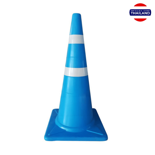 กรวยจราจร EVA ขนาด ​70​ซม.​ สีฟ้า