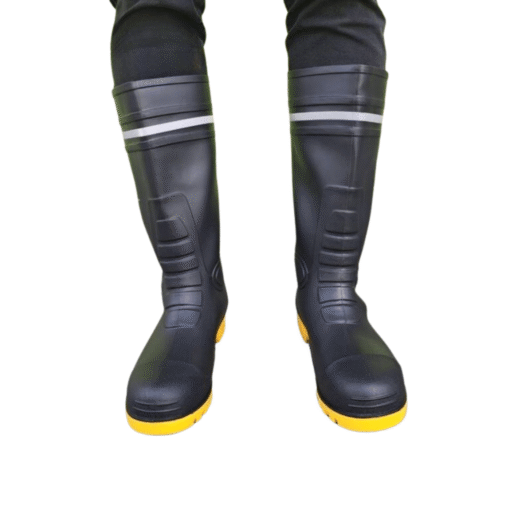 รองเท้าบู๊ตหัวเหล็กพื้นเสริมสแตนเลส