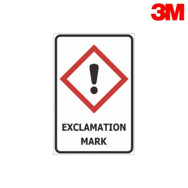 ป้ายเครื่องหมายอัศเจรีย์ EXCLAMATION MARK NN-156 สะท้อนแสง 3M