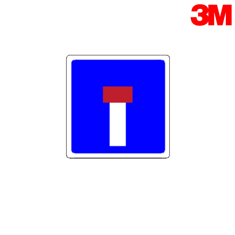 ป้ายทางตัน (น.9) สะท้อนแสง 3M