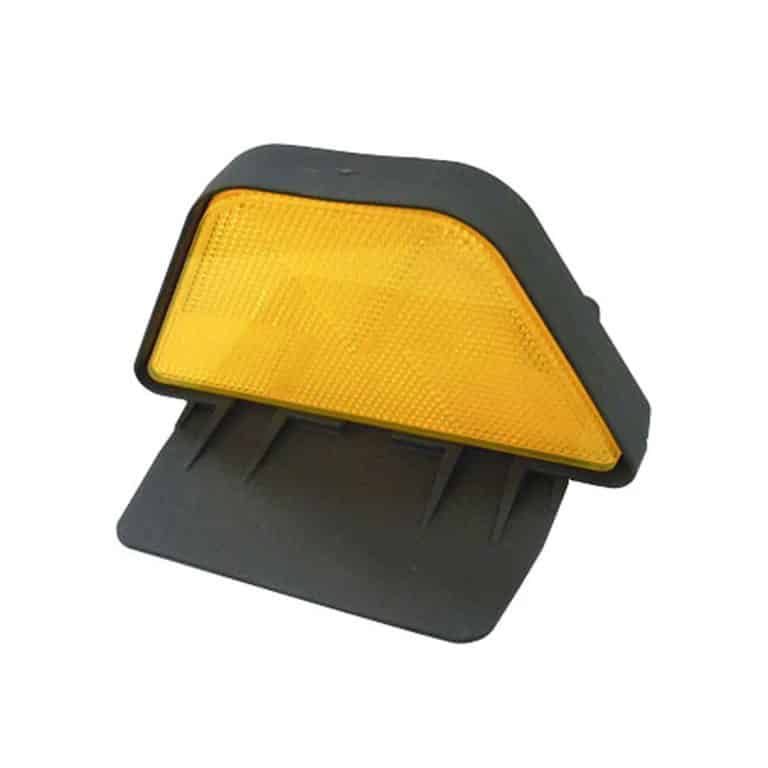 เป้าสะท้อนแสง  สีเหลือง มาตรฐานญี่ปุ่น  ขนาด 14.2x7.9x11 cm. (ขั้นต่ำ 100 ชิ้น)