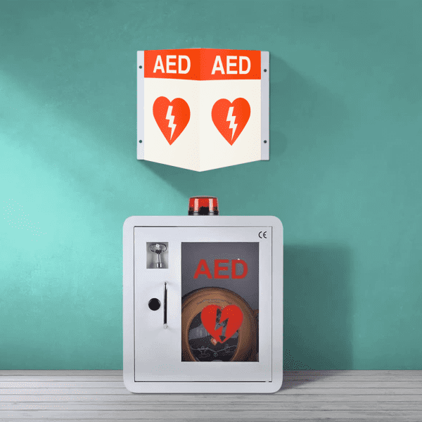 ป้ายพับสัญลักษณ์ AED