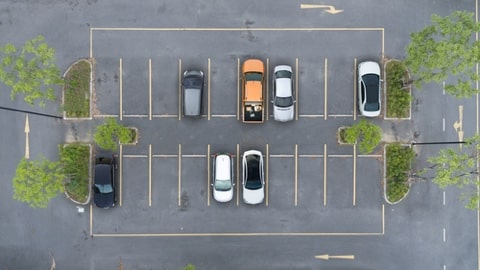 car parking lane