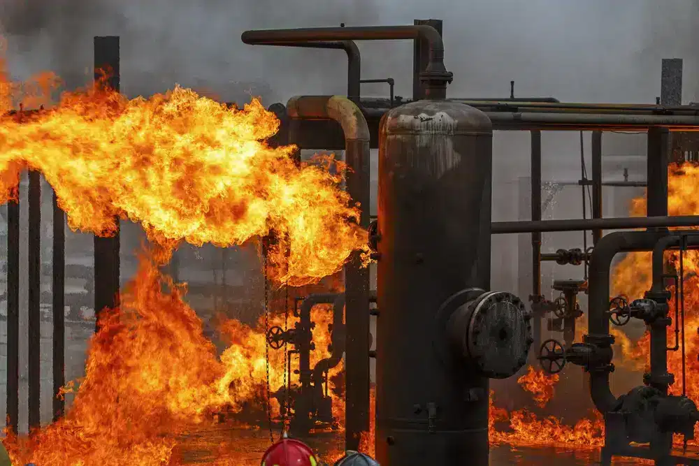 fires caused by flammable liquids