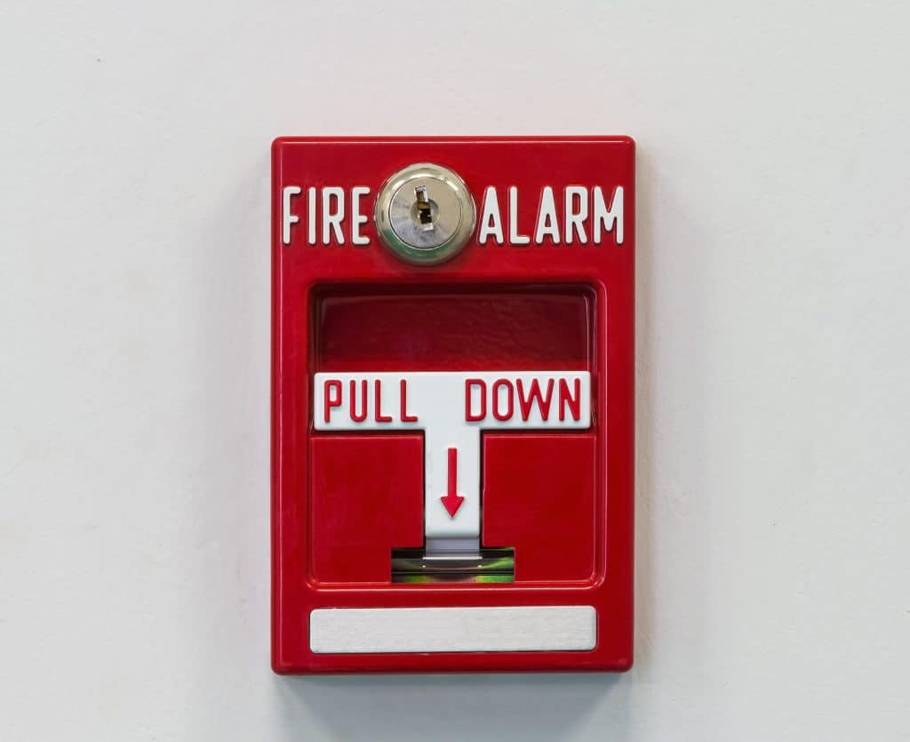 Fire alarm pull switch