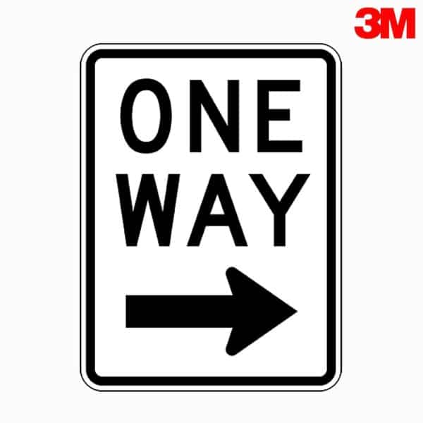 ป้ายเครื่องหมายทางเดียว สามารถสั่งทำได้ตามมาตรฐานกรมทางหลวง