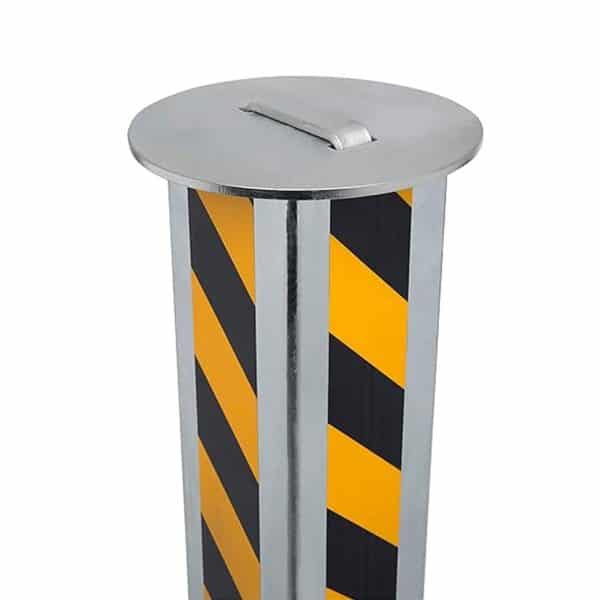 เสากั้นรถชนิดเก็บลงดินได้