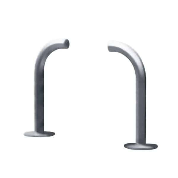 เสาสแตนเลสกั้นรถมอเตอร์ไซต์