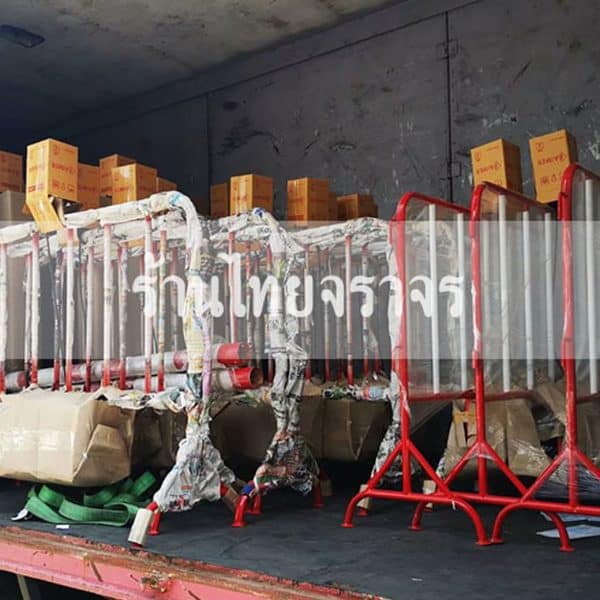 แผงกั้นจราจรชนิดมีไฟไซเรน